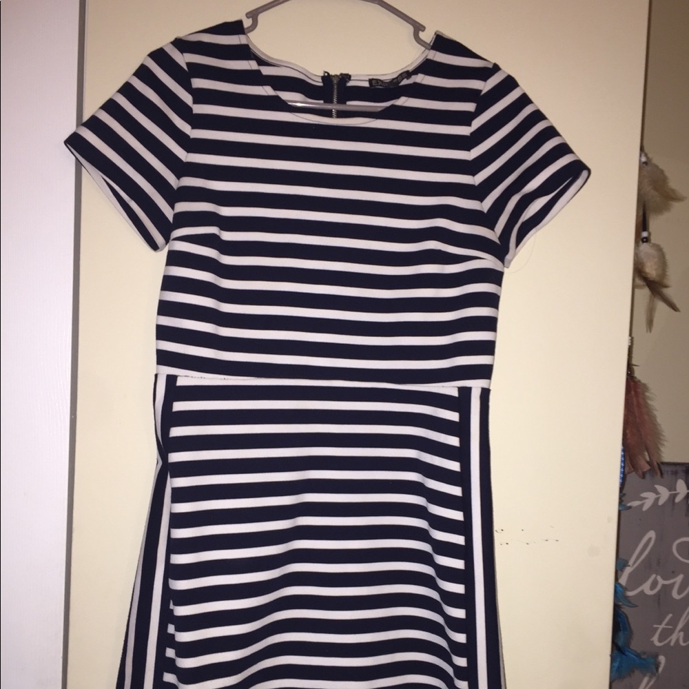 Express stripped dress